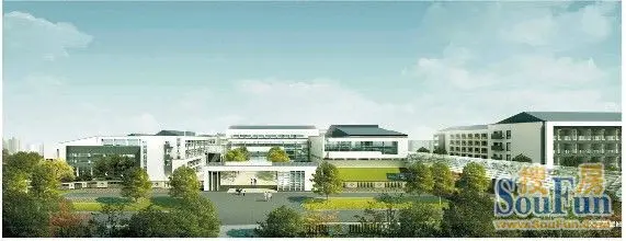 项目概况:费俊龙中学位于昆山市巴城镇,景城路西侧,湖亭东路南侧,基地