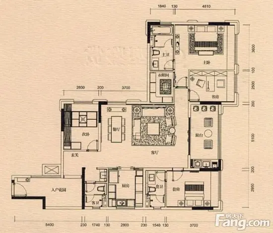 万科海愉半岛a户型图