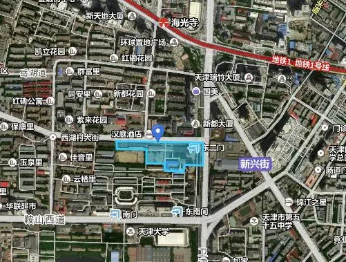 【天津】南开区卫津路与双峰道交口西南侧