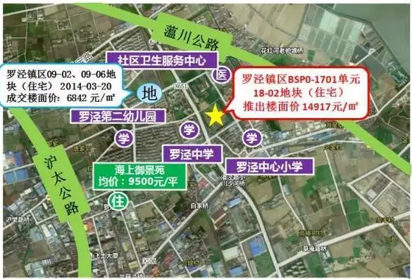 【上海】宝山区罗泾镇区bsp0-1701单元18-02地块