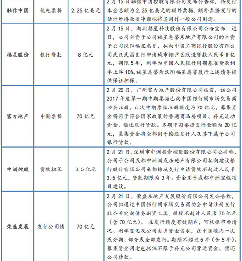 中国房地产企业监测报告（2017年2月）