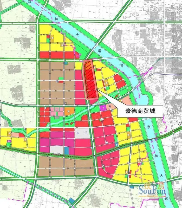 豪德商贸城效果图 价格:均价5000元/平方米   豪德商贸城是济宁市政府