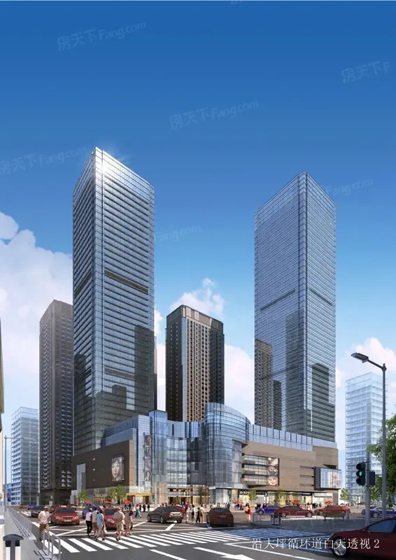 物业地址:重庆渝中大坪商圈核心(电信大厦正对面)  动态:英利国际广场
