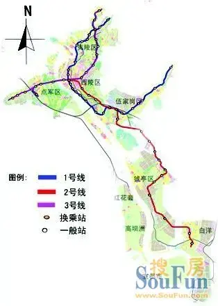 宜昌轨道交通明年开建 三条线路总长124公里