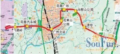 地铁九号线线路图