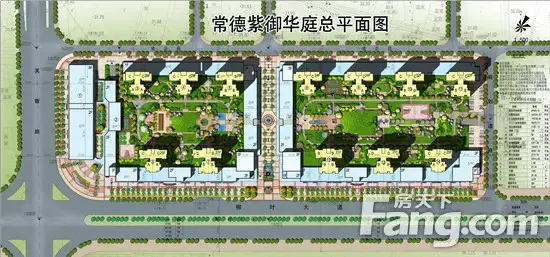 紫御华庭,挡不住淡淡的贵族气息