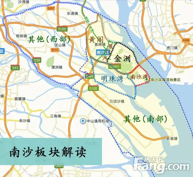 6字头价笋户型选择多 南沙其他版块交通成硬伤