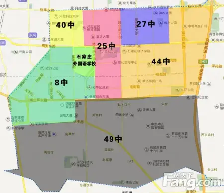 石家庄裕华区裕翔街到栾城樱花公园有多远