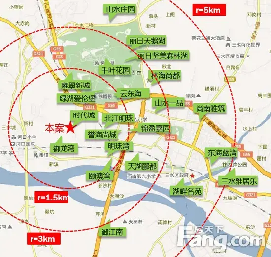房天下评测:青年白领专属 三水时代城精装房5字头起