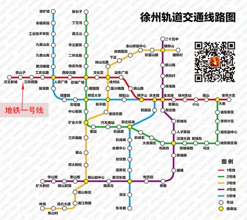 傍上徐州地铁一号线就是任性