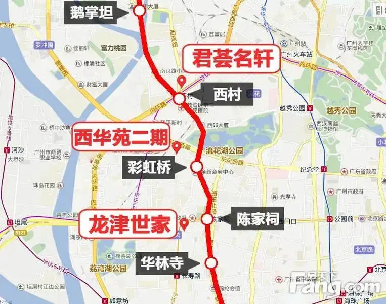 八号线北延段将联动4区6地铁 后年通车激活广州北