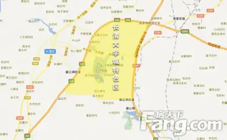 济南市长清区大学城都有那些大学?