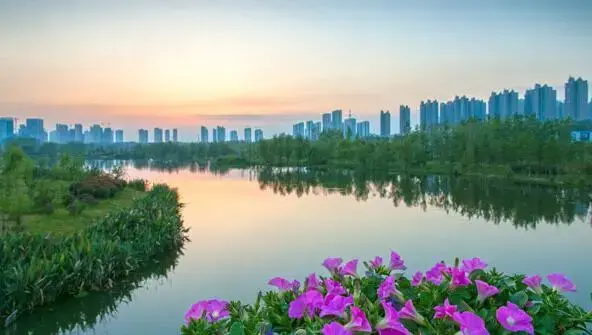 佳源巴黎都市紧邻塘西河公园