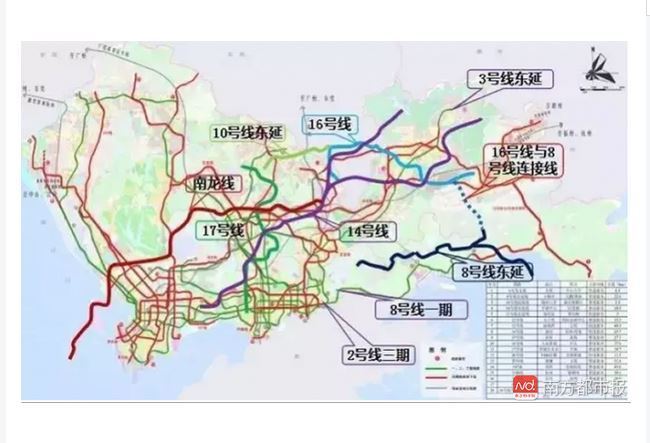 深圳地铁14号线延长线又曝光明年将开工 进入惠阳2022