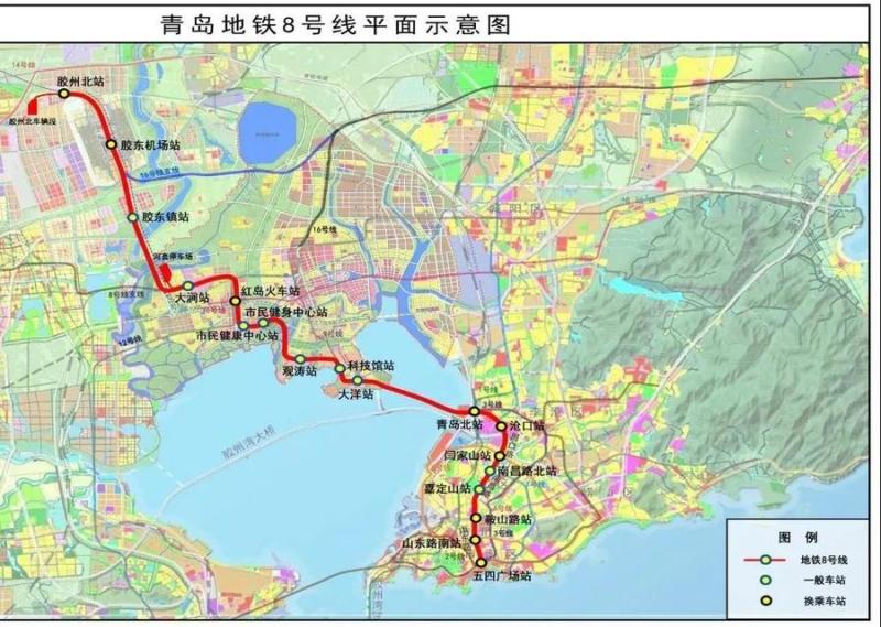 青岛2018年4条地铁线同时运营