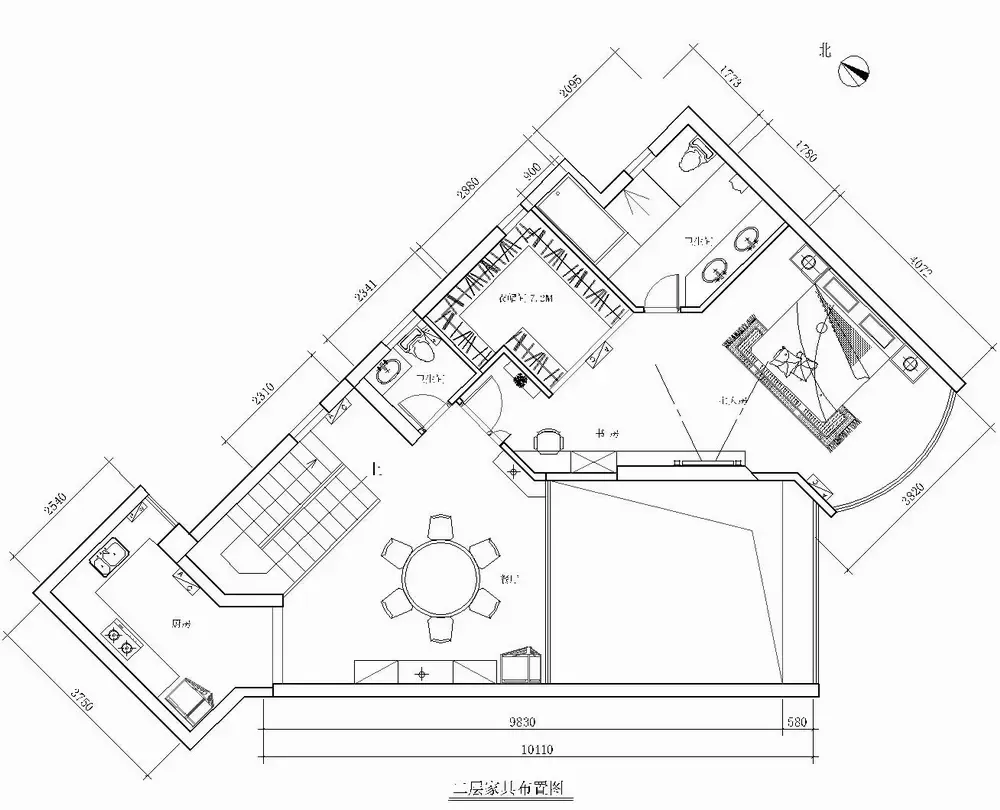 帝景苑-复式-300.00平米-装修设计