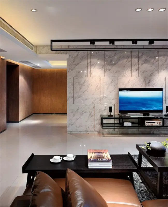 71平米三居室热门案例 现代简约全包11万!-蓝光幸福满庭装修