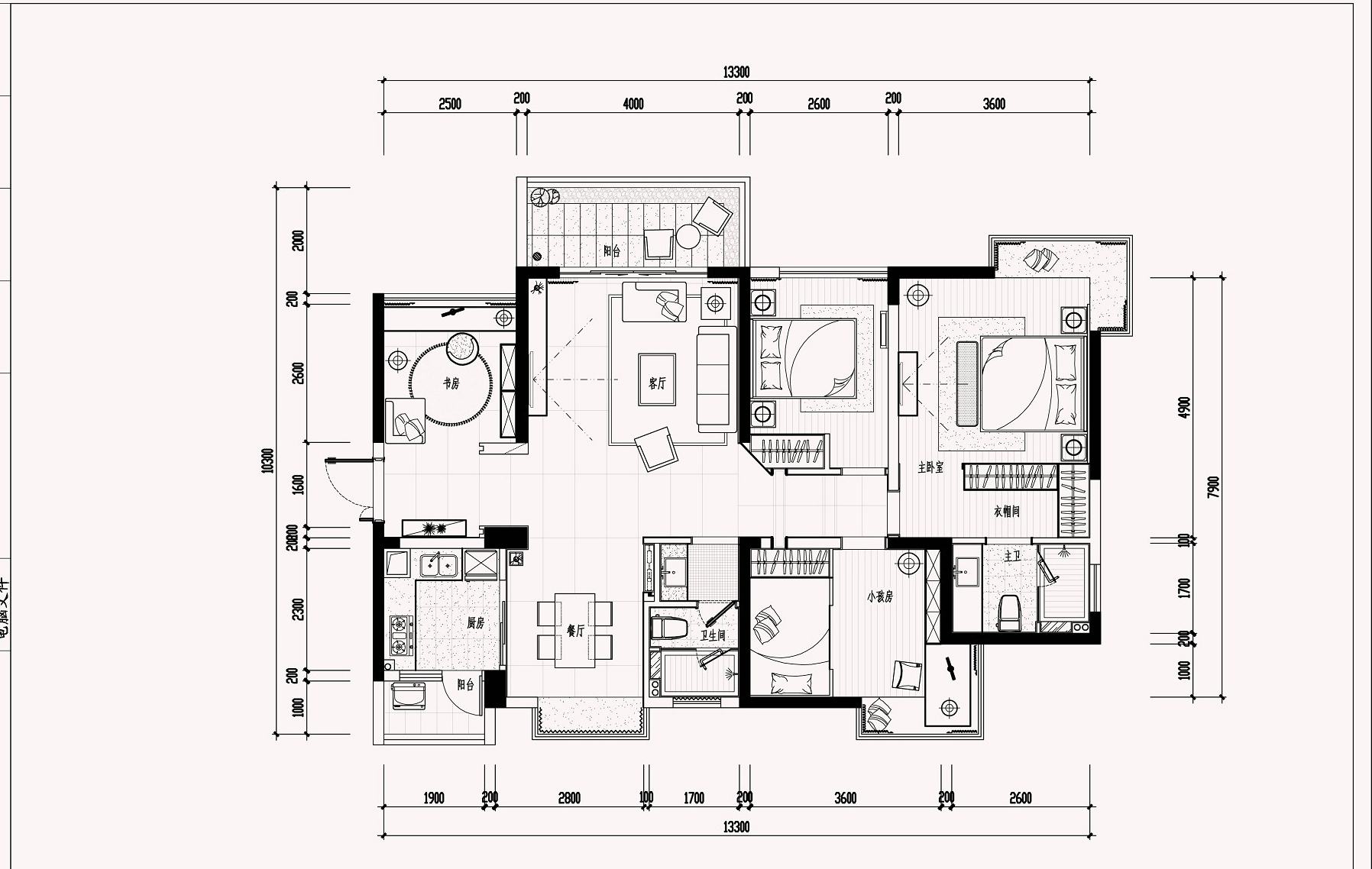 120平三室两厅装修案例 两款不同装修风格给你灵感