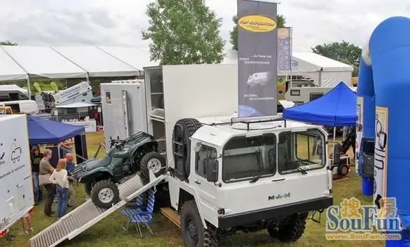 卡车改装为各式各样超酷房车体验不一样的住宿感觉