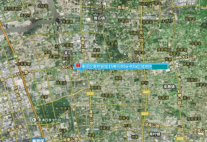 奉贤区南桥新城15单元05a-02a区域地块