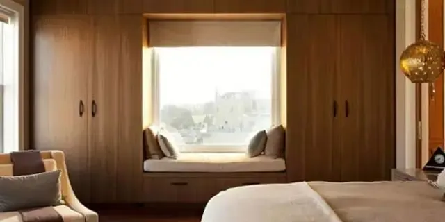 13款全新卧室飘窗装修效果图 完美的休息角落